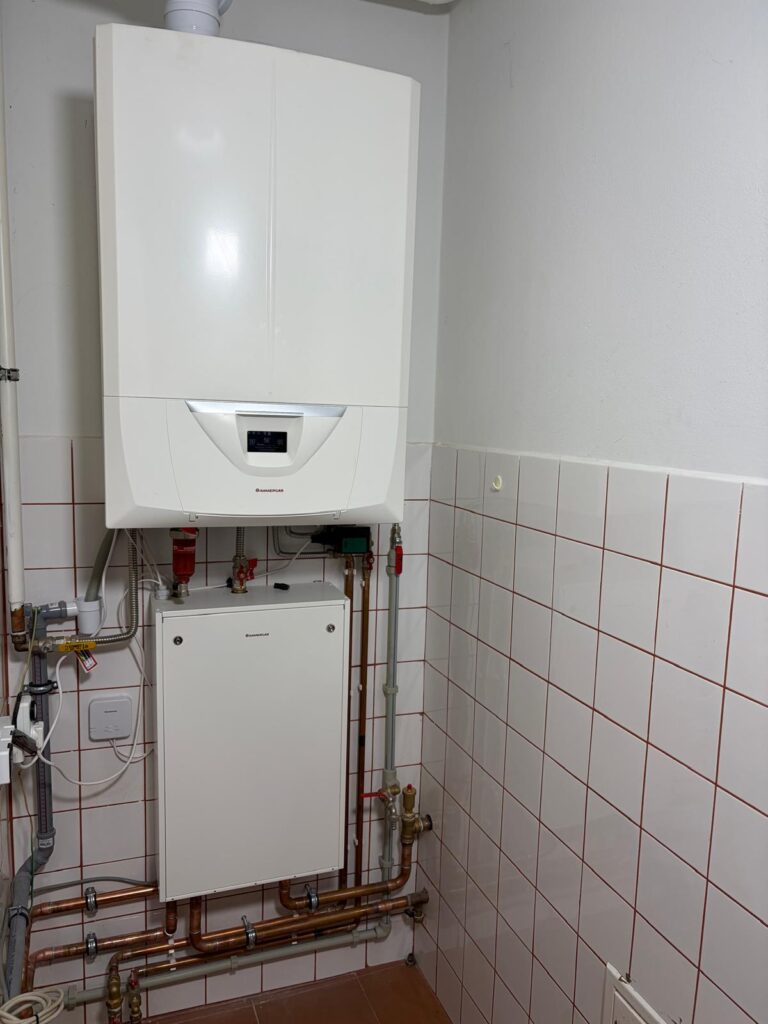 Moderní instalace kotle Immergas